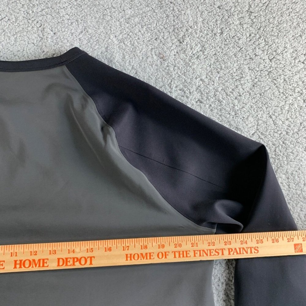 NEW Lululemon Jacket Mens Large Black Chamber Reflective Pullover Active Running - Picture 12 of 14